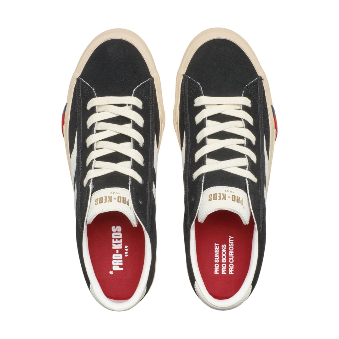 Royal Classic z Suede Czarno-Białe