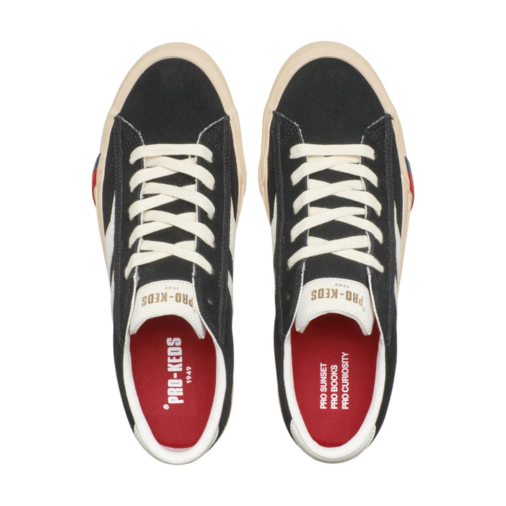 Royal Classic z Suede Czarno-Białe