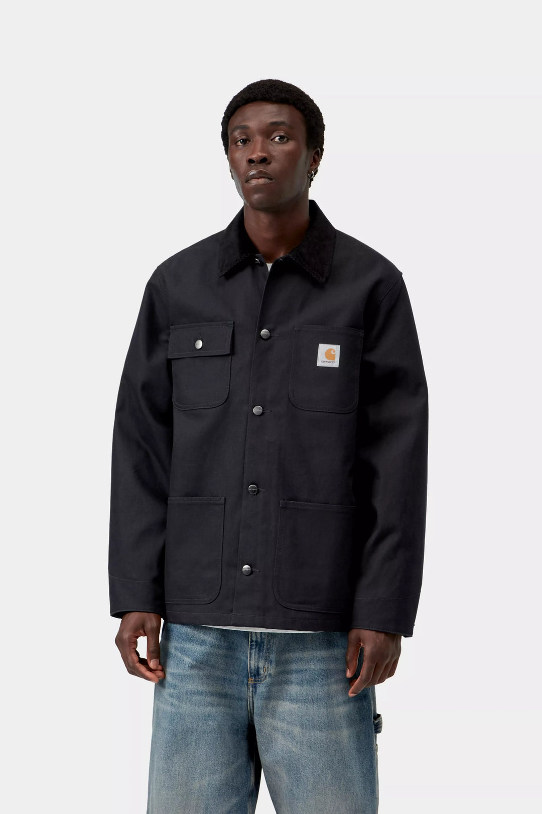MICHIGAN COAT DARK NAVY/BLACK RIGID