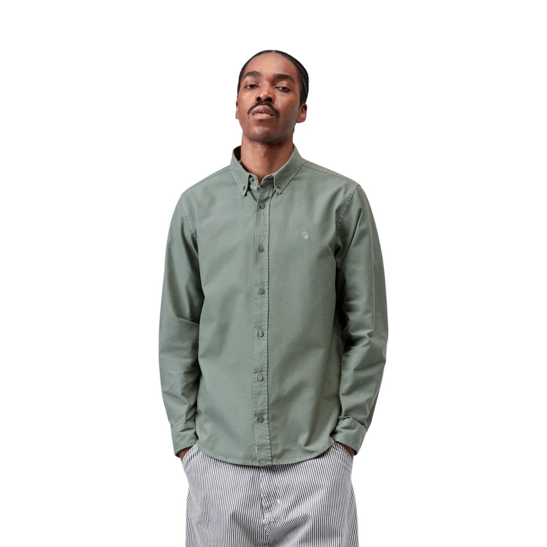 Koszula L/S Bolton Shirt Velvet Green