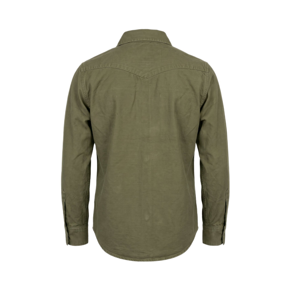Iron and Resin FENCELINE SHIRT OLIVE Verde - foto 2