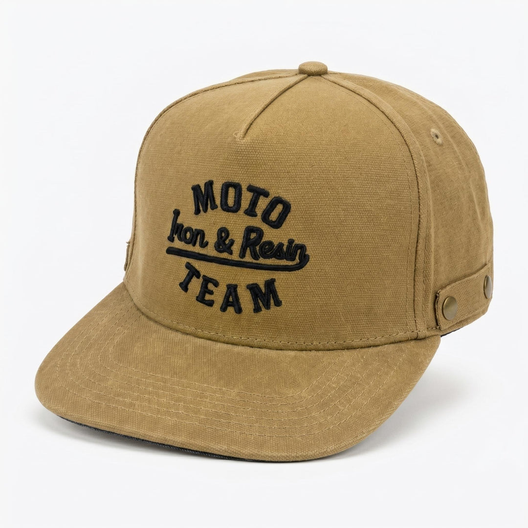 Iron and Resin MOTO TEAM HAT COGNAC Marrone - foto 2