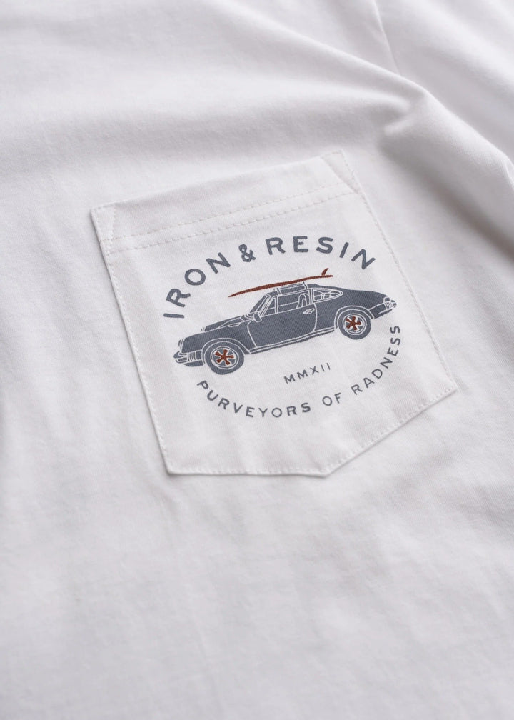 Iron and Resin PURVEYORS OF RADNESS TEE WHITE Bianco - foto 3