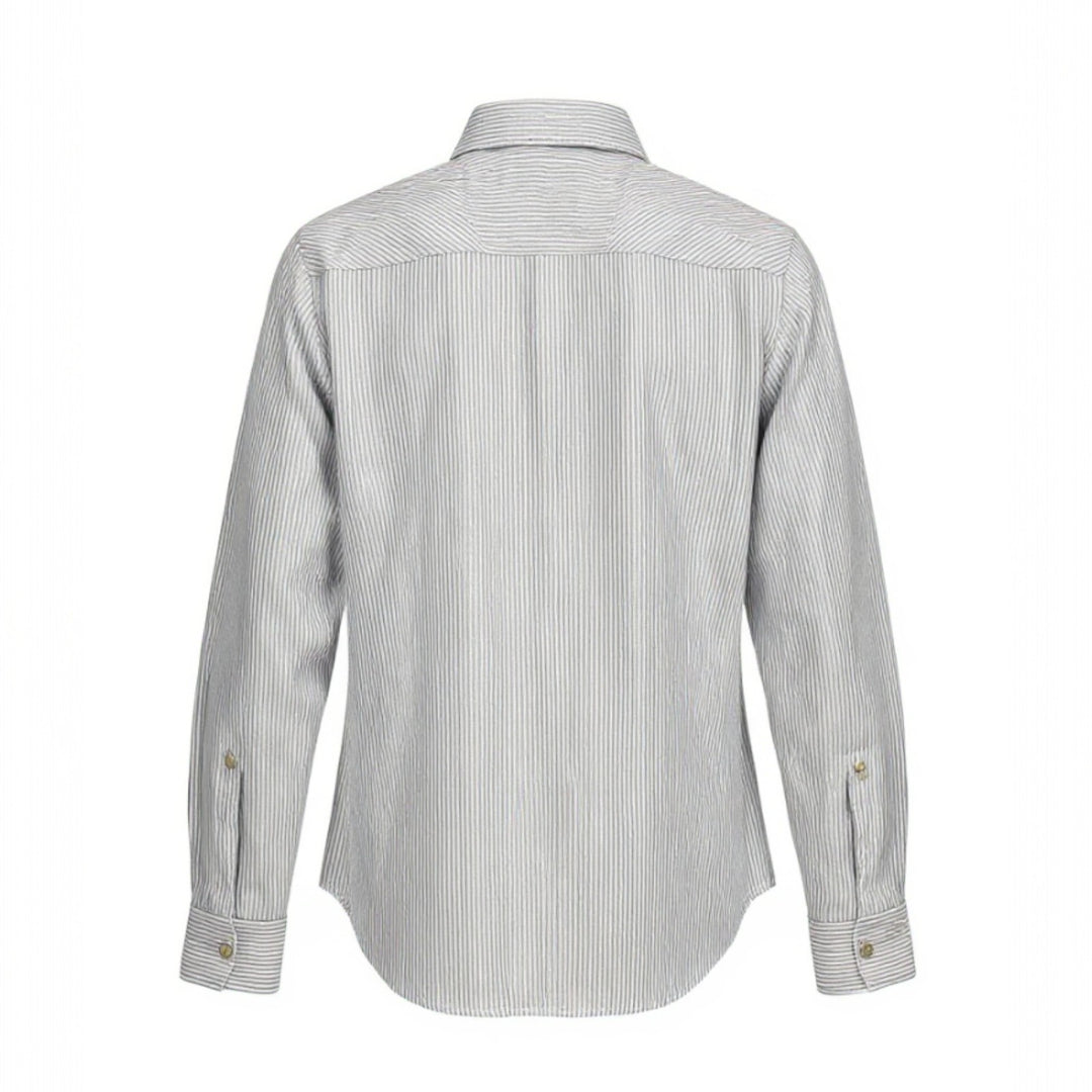 Koszula WESTERN OXFORD FLAGSTAFF w paski błękitno-biała