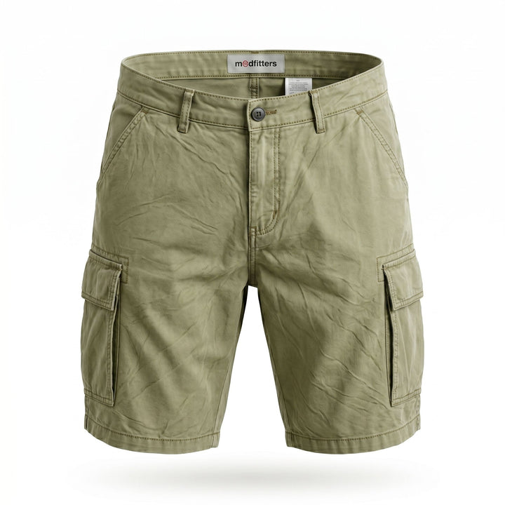 Modfitters SHORT DOVER GABARDINA MILITARY GREEN Verde - foto 1