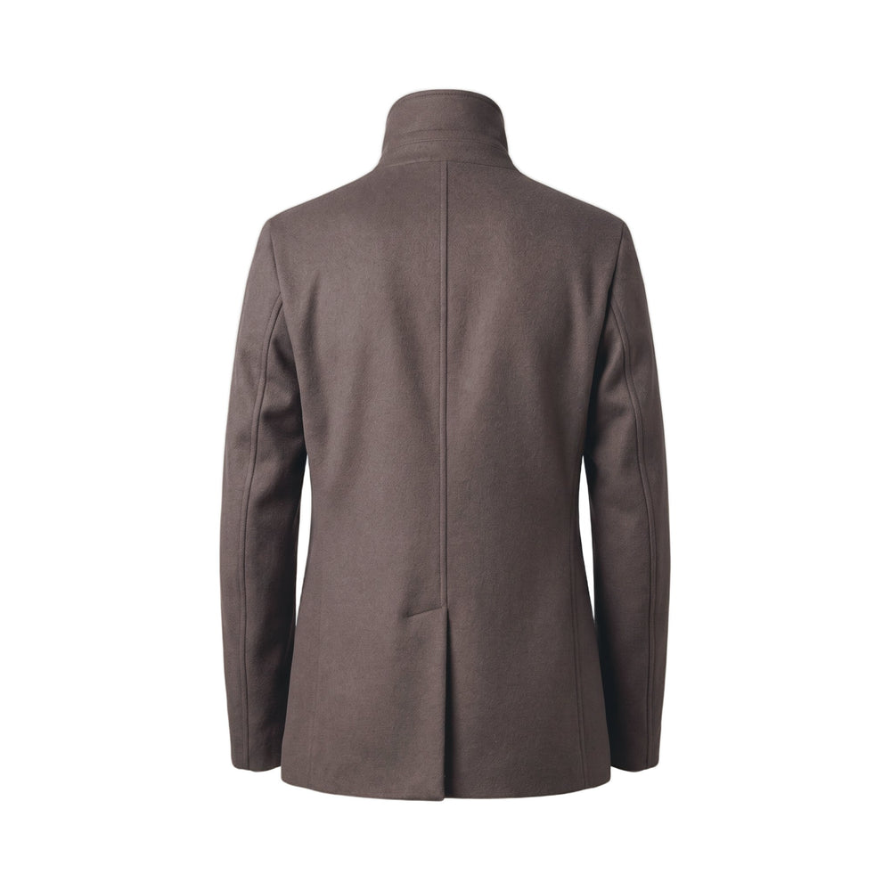 Overiver PEACOAT IN LANA CORDA Marrone - foto 2