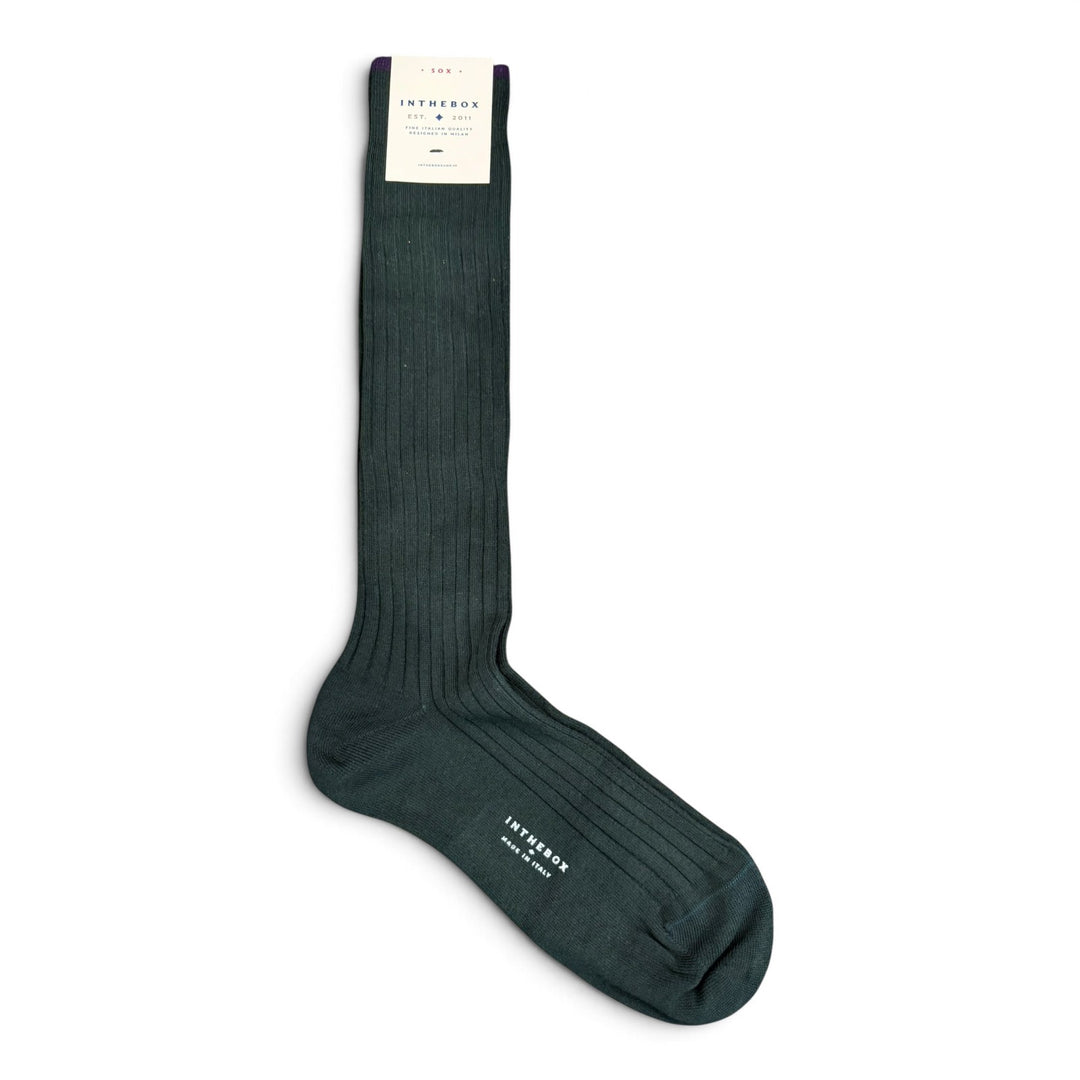 Skarpety Cotton Basic Ciemnozielone