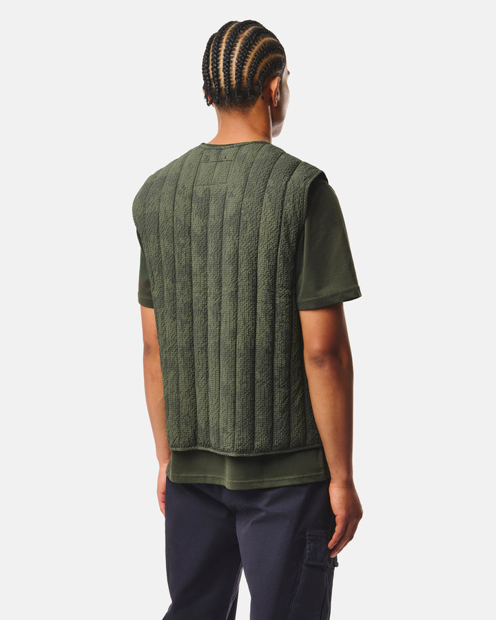 Weekend Offender Fitzpatrick Ero Gilet Black Forest Verde - foto 4