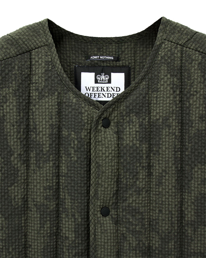 Weekend Offender Fitzpatrick Ero Gilet Black Forest Verde - foto 5